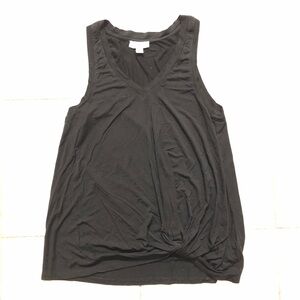Allison Joy black sleeveless tank top. Size XS Euc